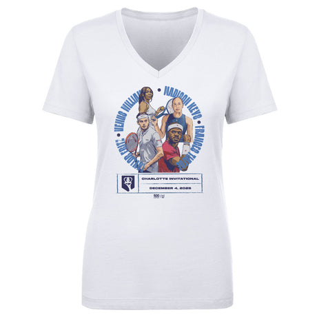 Charlotte Invitational Women's V-Neck T-Shirt | 500 LEVEL