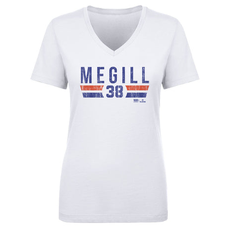 Tylor Megill Women's V-Neck T-Shirt | 500 LEVEL