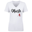 Ketel Marte Women's V-Neck T-Shirt | 500 LEVEL