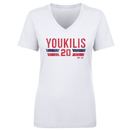Kevin Youkilis Women's V-Neck T-Shirt | 500 LEVEL