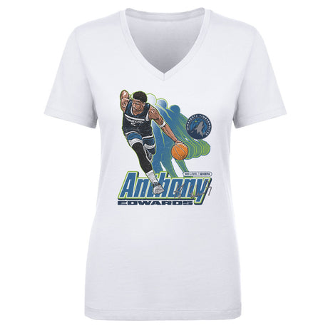 Anthony Edwards Women's V-Neck T-Shirt | 500 LEVEL