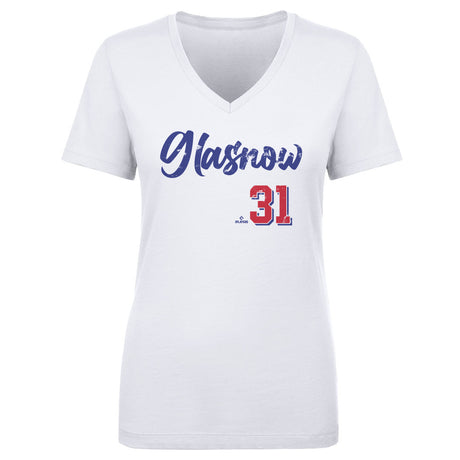 Tyler Glasnow Women's V-Neck T-Shirt | 500 LEVEL