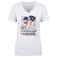 Clayton Kershaw Women's V-Neck T-Shirt | 500 LEVEL