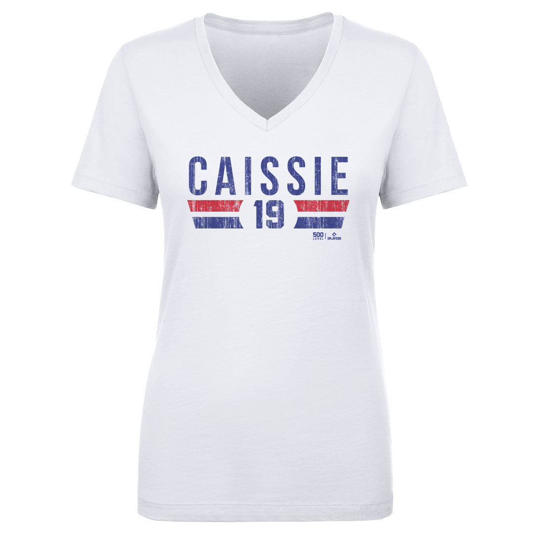 Owen Caissie Women's V-Neck T-Shirt | 500 LEVEL