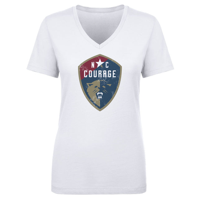 North Carolina Courage Women's V-Neck T-Shirt | 500 LEVEL