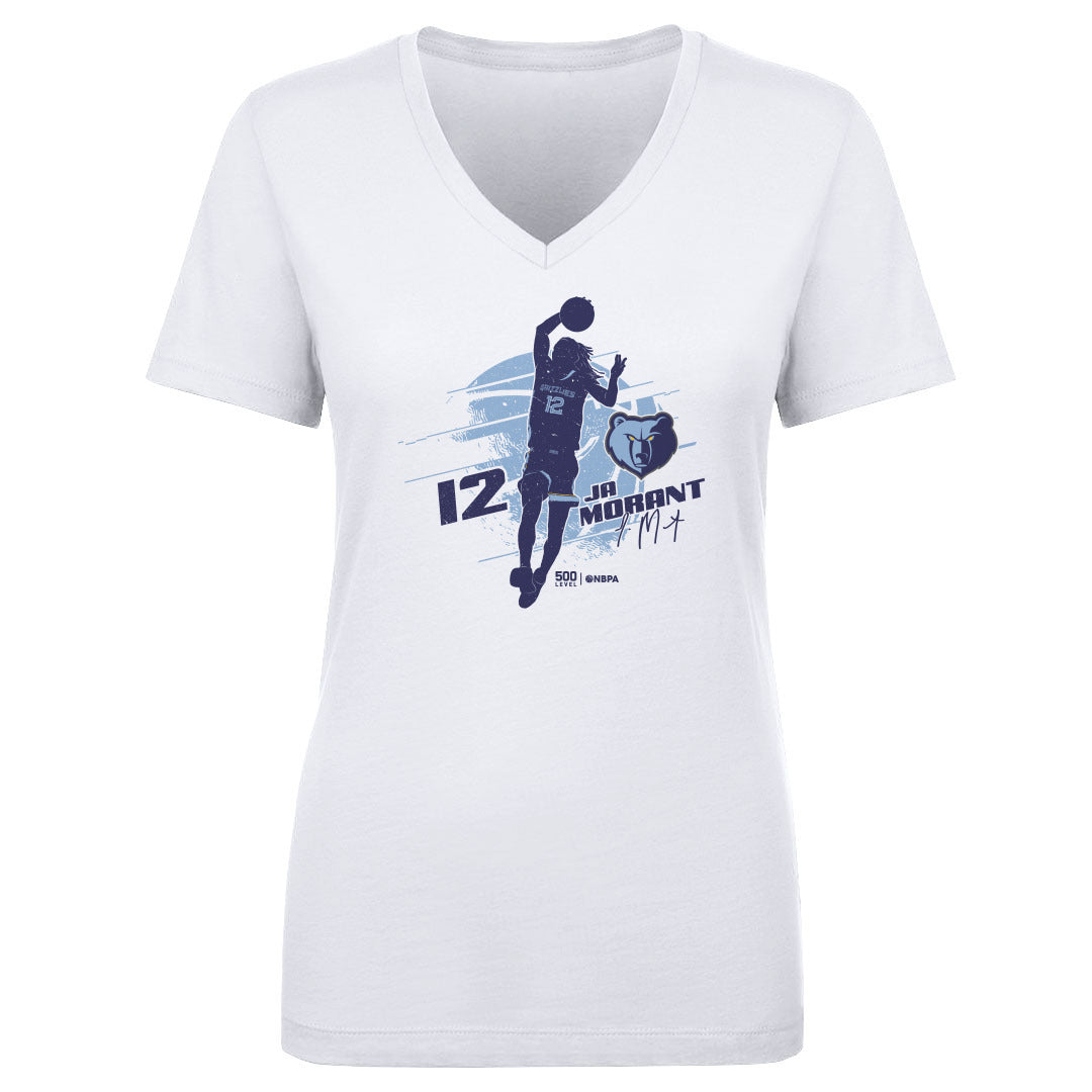 Ja Morant Women's V-Neck T-Shirt | 500 LEVEL