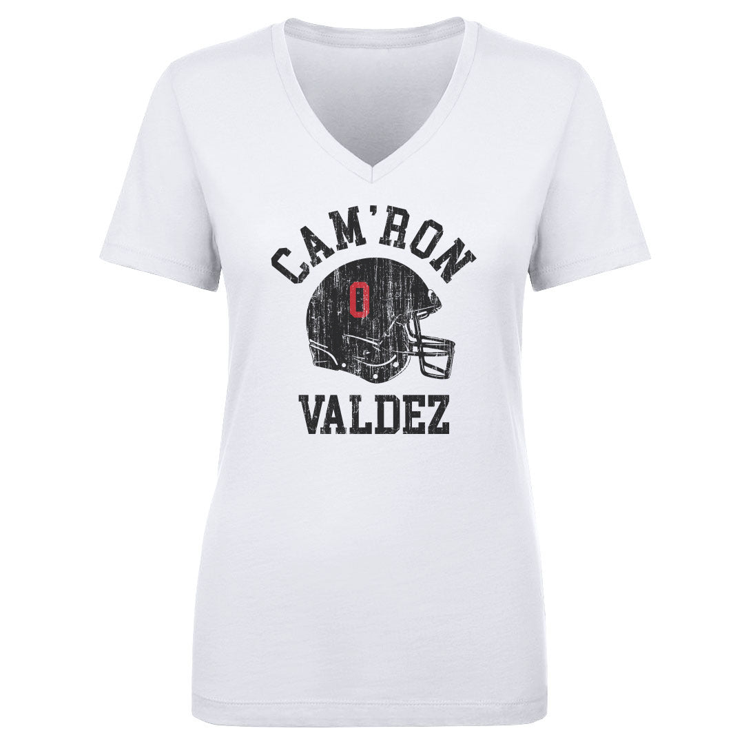 Cam'Ron Valdez Women's V-Neck T-Shirt | 500 LEVEL