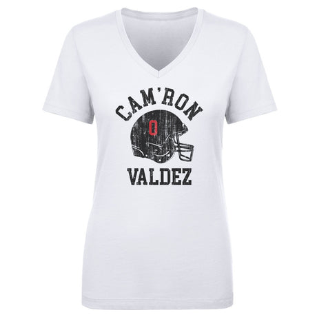 Cam'Ron Valdez Women's V-Neck T-Shirt | 500 LEVEL