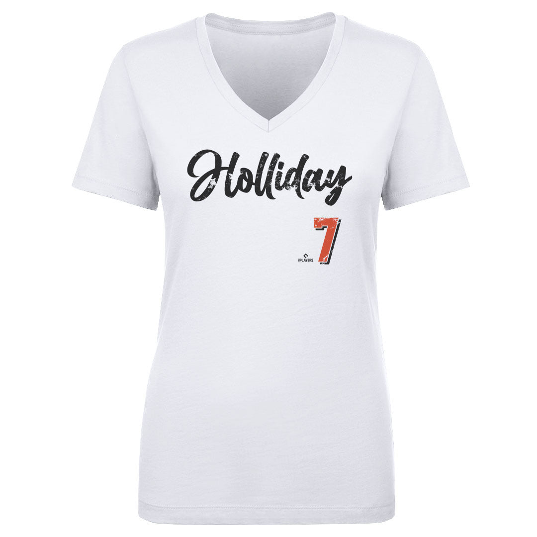 Jackson Holliday Women's V-Neck T-Shirt | 500 LEVEL