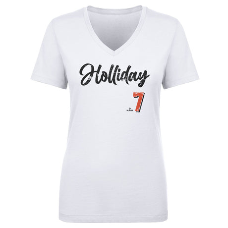 Jackson Holliday Women's V-Neck T-Shirt | 500 LEVEL
