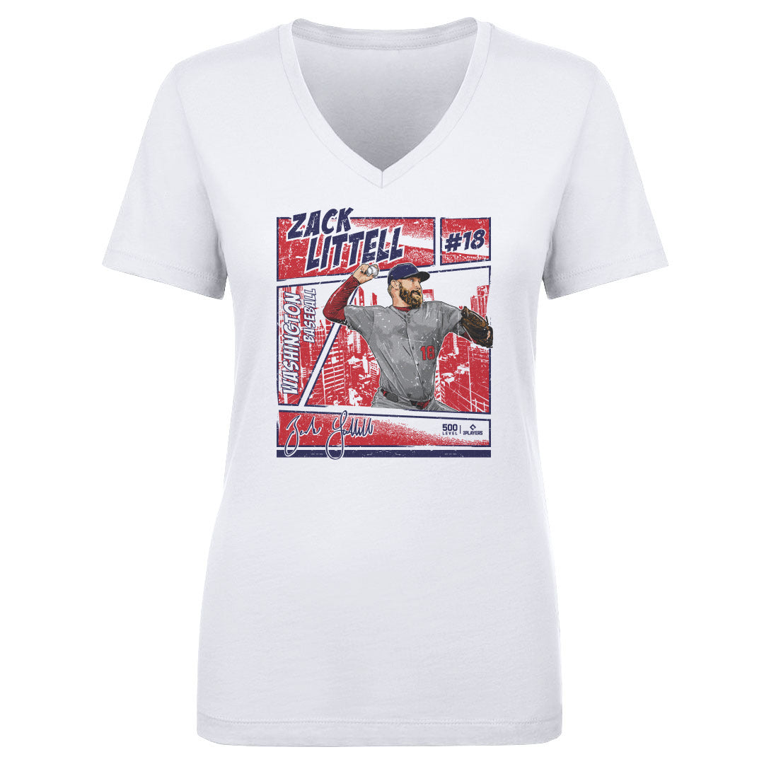 Zack Littell Women's V-Neck T-Shirt | 500 LEVEL