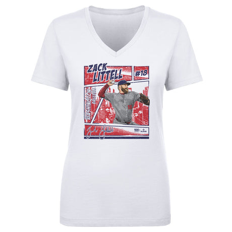 Zack Littell Women's V-Neck T-Shirt | 500 LEVEL