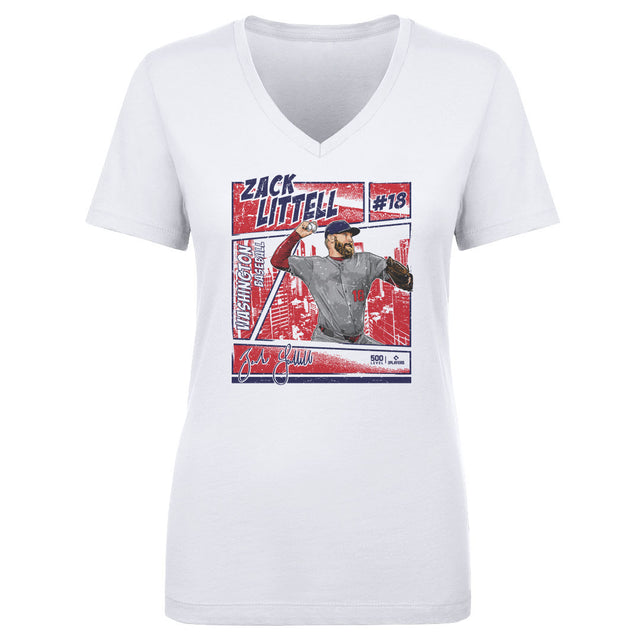 Zack Littell Women's V-Neck T-Shirt | 500 LEVEL