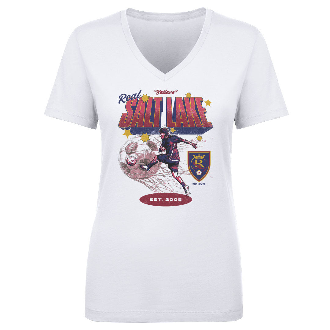 Real Salt Lake Women's V-Neck T-Shirt | 500 LEVEL