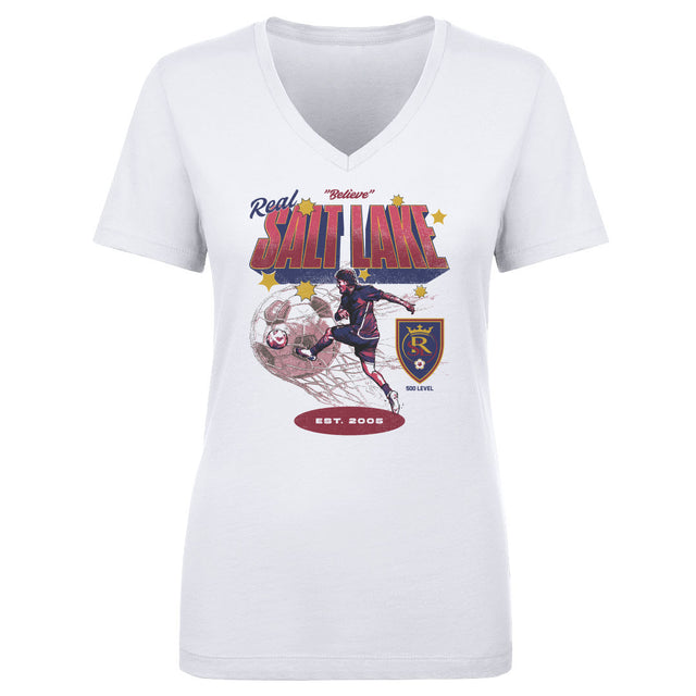 Real Salt Lake Women's V-Neck T-Shirt | 500 LEVEL