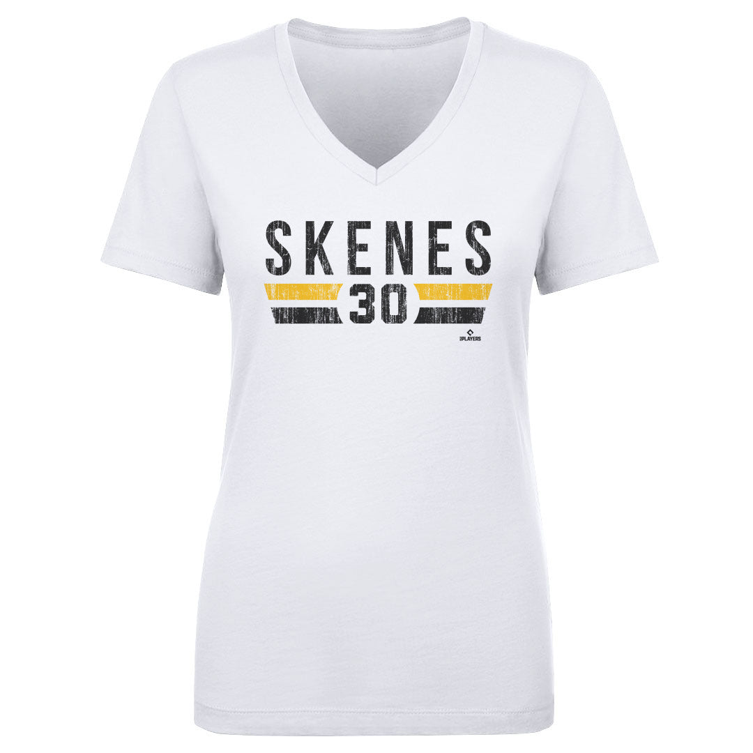 Paul Skenes Women's V-Neck T-Shirt | 500 LEVEL