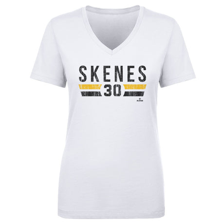 Paul Skenes Women's V-Neck T-Shirt | 500 LEVEL