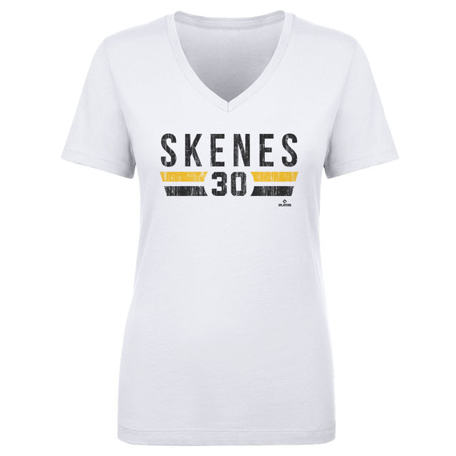 Paul Skenes Women's V-Neck T-Shirt | 500 LEVEL