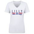 Ted Lilly Women's V-Neck T-Shirt | 500 LEVEL