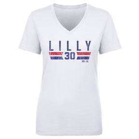 Ted Lilly Women's V-Neck T-Shirt | 500 LEVEL