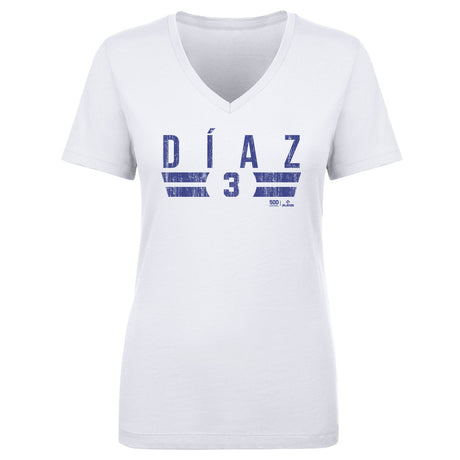 Edwin Diaz Women's V-Neck T-Shirt | 500 LEVEL