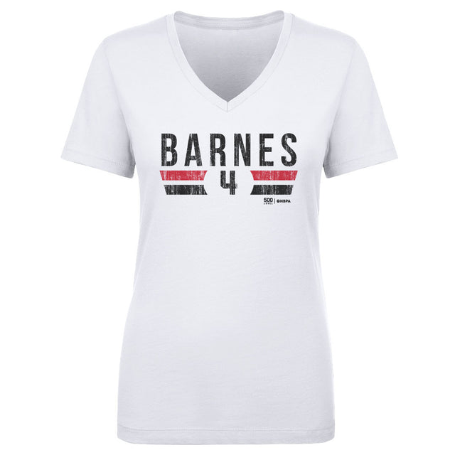 Scottie Barnes Women's V-Neck T-Shirt | 500 LEVEL