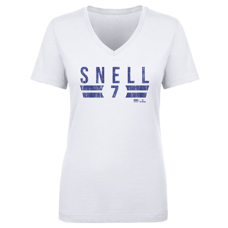 Blake Snell Women's V-Neck T-Shirt | 500 LEVEL
