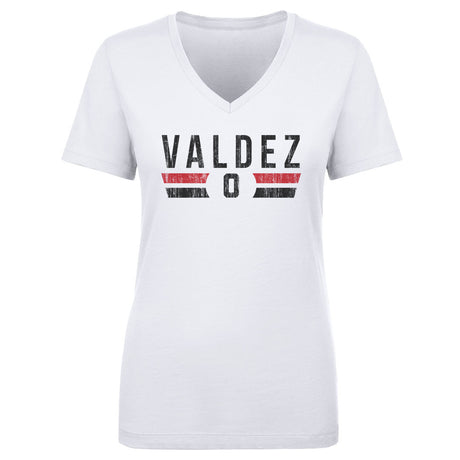 Cam'Ron Valdez Women's V-Neck T-Shirt | 500 LEVEL