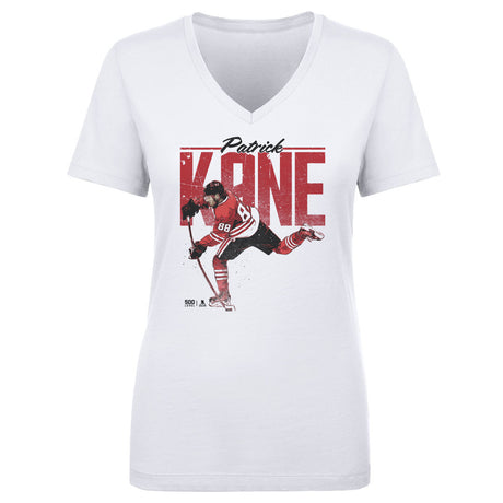 Patrick Kane Women's V-Neck T-Shirt | 500 LEVEL