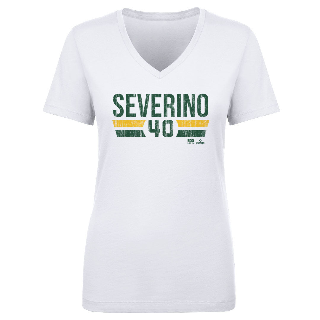 Luis Severino Women's V-Neck T-Shirt | 500 LEVEL
