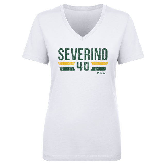 Luis Severino Women's V-Neck T-Shirt | 500 LEVEL