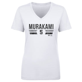 Munetaka Murakami Women's V-Neck T-Shirt | 500 LEVEL