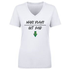 James White Women's V-Neck T-Shirt | 500 LEVEL