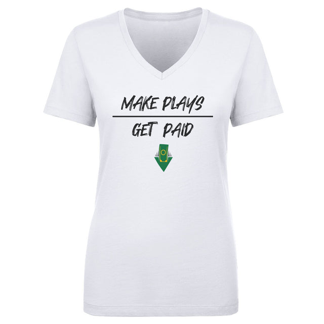 James White Women's V-Neck T-Shirt | 500 LEVEL