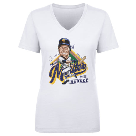 Paul Molitor Women's V-Neck T-Shirt | 500 LEVEL
