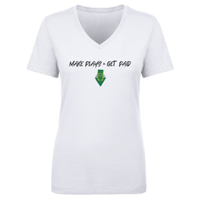 James White Women's V-Neck T-Shirt | 500 LEVEL
