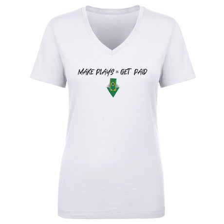 James White Women's V-Neck T-Shirt | 500 LEVEL
