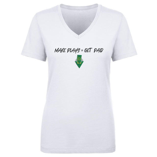 James White Women's V-Neck T-Shirt | 500 LEVEL