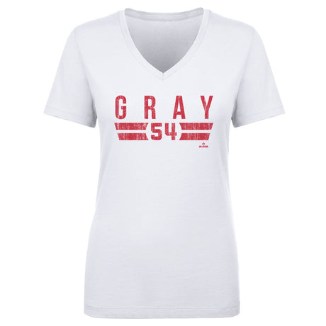 Sonny Gray Women's V-Neck T-Shirt | 500 LEVEL