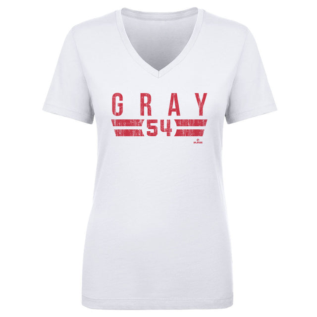 Sonny Gray Women's V-Neck T-Shirt | 500 LEVEL
