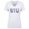 Tyrese Maxey Women's V-Neck T-Shirt | 500 LEVEL