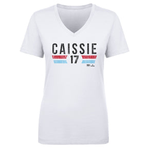 Owen Caissie Women's V-Neck T-Shirt | 500 LEVEL