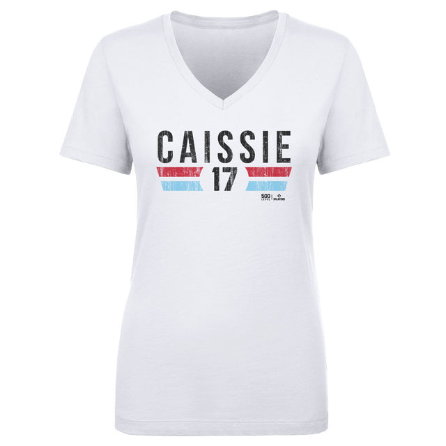 Owen Caissie Women's V-Neck T-Shirt | 500 LEVEL