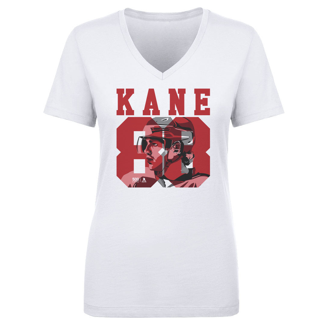 Patrick Kane Women's V-Neck T-Shirt | 500 LEVEL