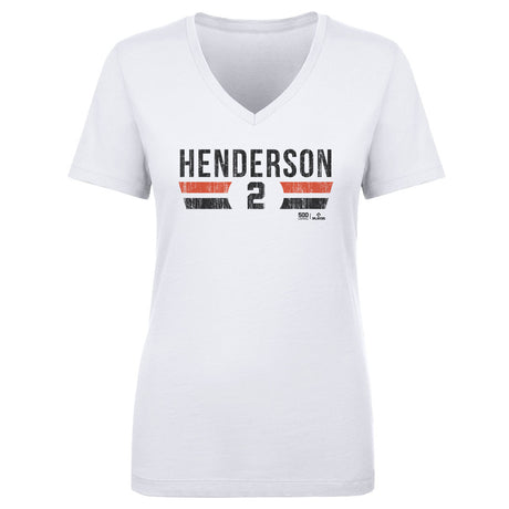 Gunnar Henderson Women's V-Neck T-Shirt | 500 LEVEL