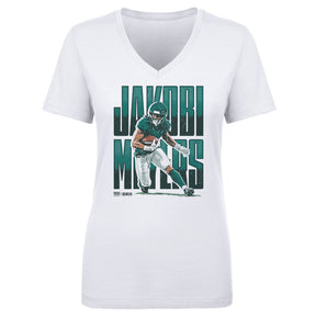 Jakobi Meyers Women's V-Neck T-Shirt | 500 LEVEL
