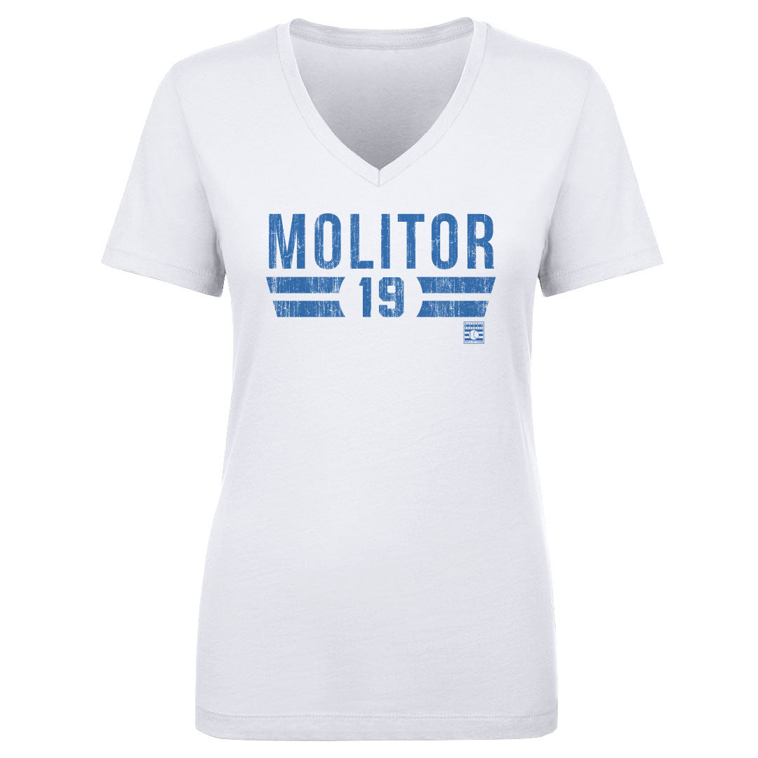 Paul Molitor Women's V-Neck T-Shirt | 500 LEVEL