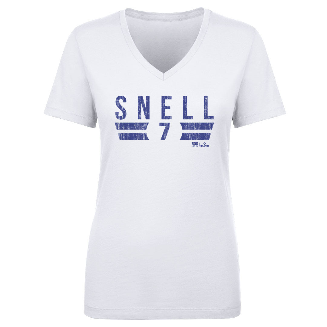Blake Snell Women's V-Neck T-Shirt | 500 LEVEL