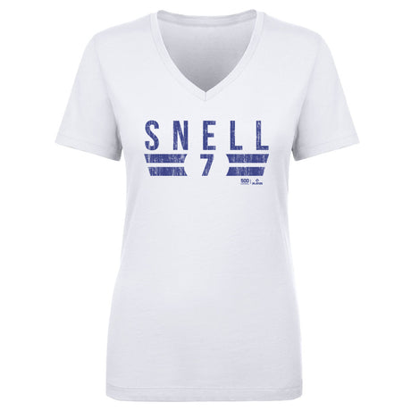 Blake Snell Women's V-Neck T-Shirt | 500 LEVEL