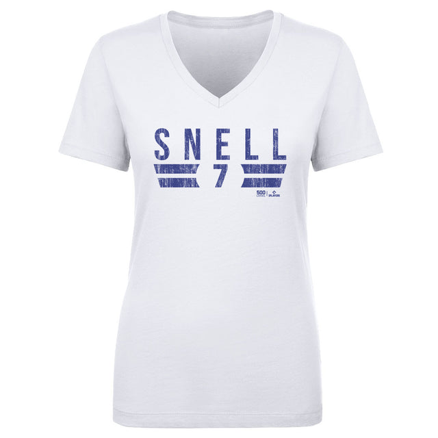 Blake Snell Women's V-Neck T-Shirt | 500 LEVEL